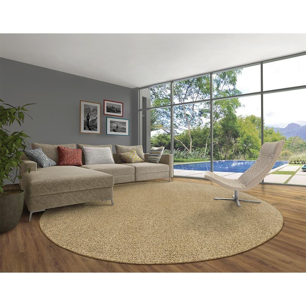 Tapete Rustik Sisal 190xredondo Tapetes São Carlos - 1