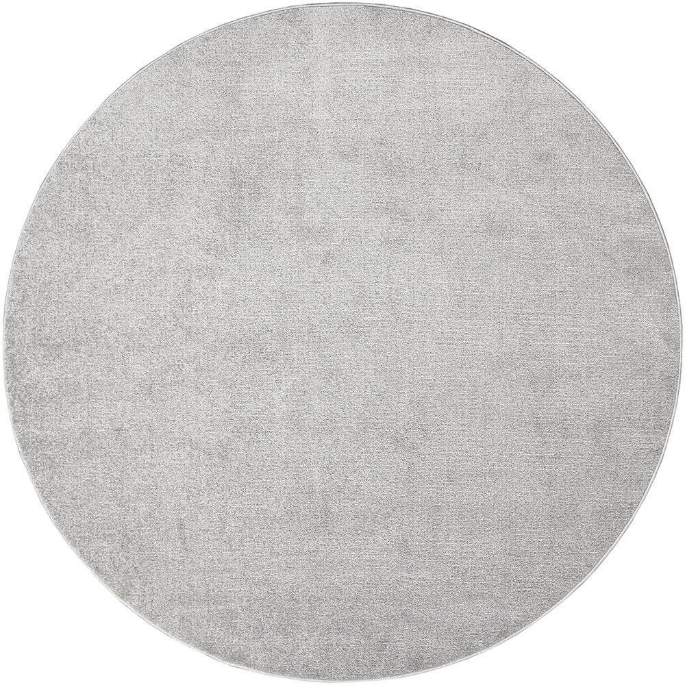 Tapete Relex N Prata 130xredondo Tapetes São Carlos - 2