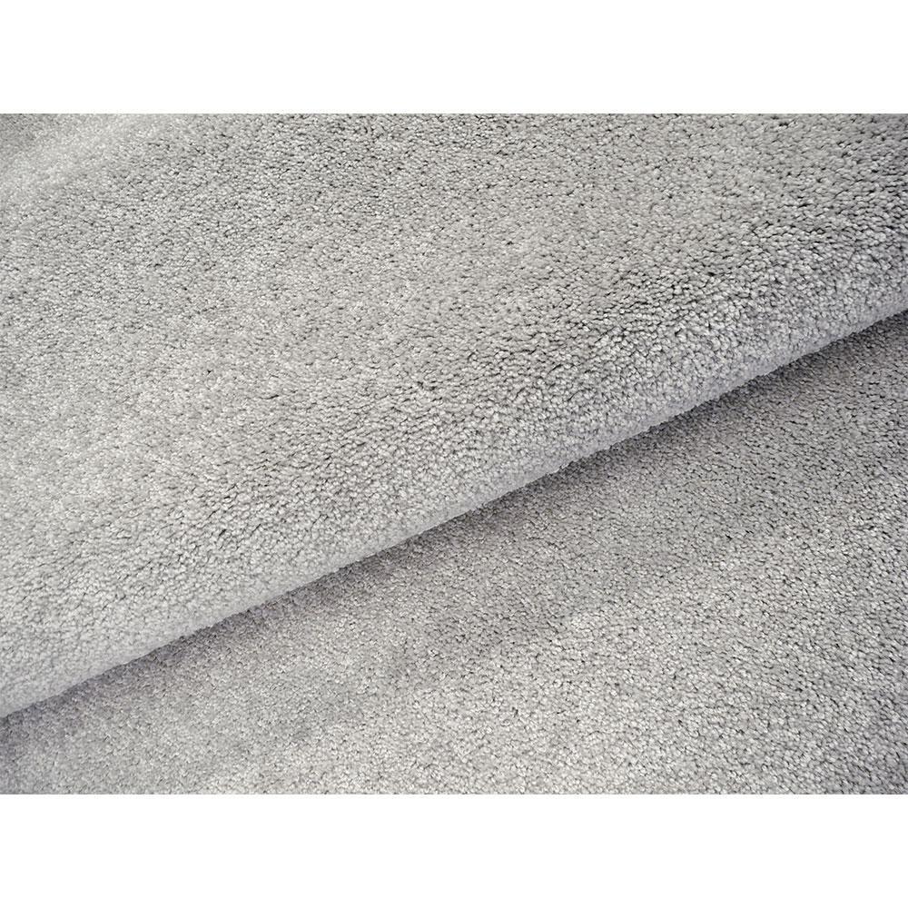 Tapete Relex N Prata 130xredondo Tapetes São Carlos - 4