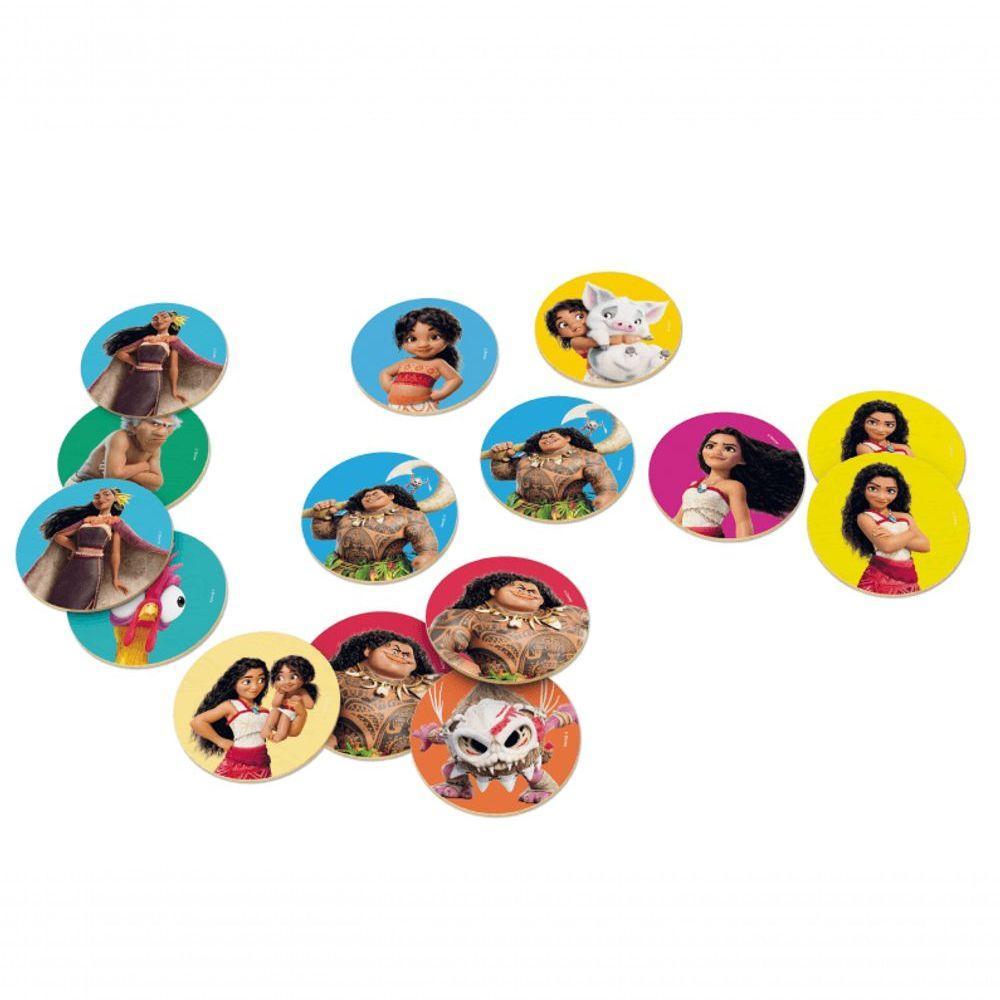 Jogo Da Memória Big Moana 2 - 32 Peças Xalingo - 2