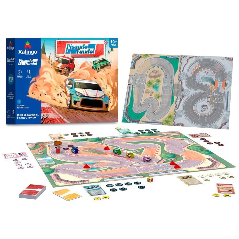 Jogo De Tabuleiro Pisando Fundo 118 Peças Xalingo - 1