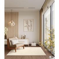 Tapete Ecletik Off-white 050x100cm Tapetes São Carlos - 1