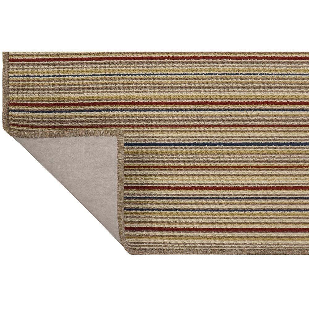 Tapete Para Sala Aruba Linhas Marrom 1,00x1,50m - 2