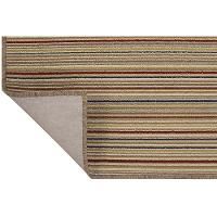 Tapete Para Sala Aruba Linhas Marrom 1,00x1,50m - 2