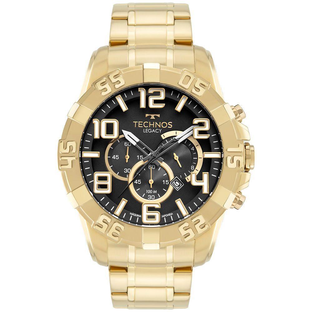 Relógio Technos Masculino Legacy Dourado - Os20ims-4p Os20ims-4p - 1