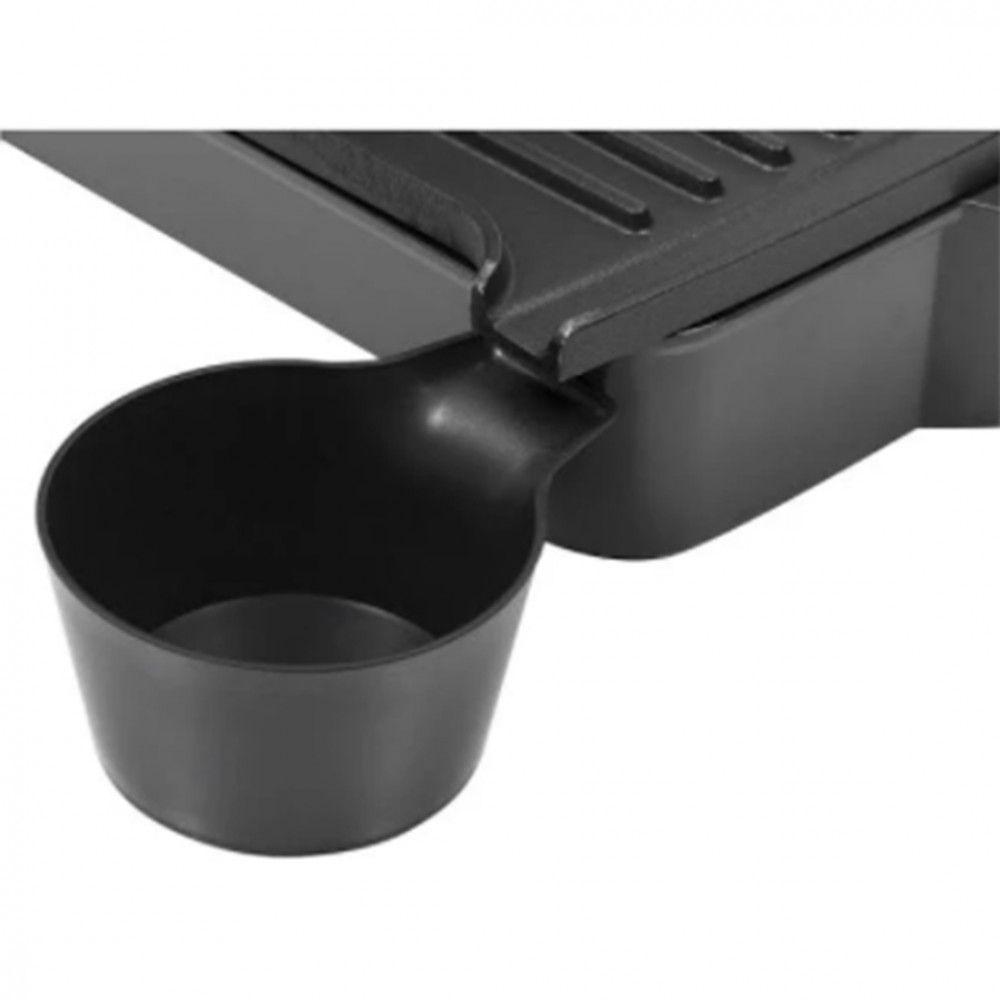 Grill Press 180 Britânia Com Chapas Antiaderentes E Abertura De 180 Graus Preto/inox 220 V - 6