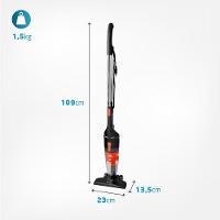 Aspirador de Pó Mondial Turbo Cycle Preto Laranja 127V AP-35