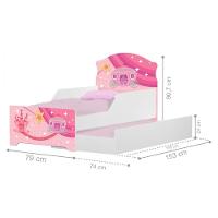 Bicama Infantil Adesivado Uly Carruagem E Castelo - 2