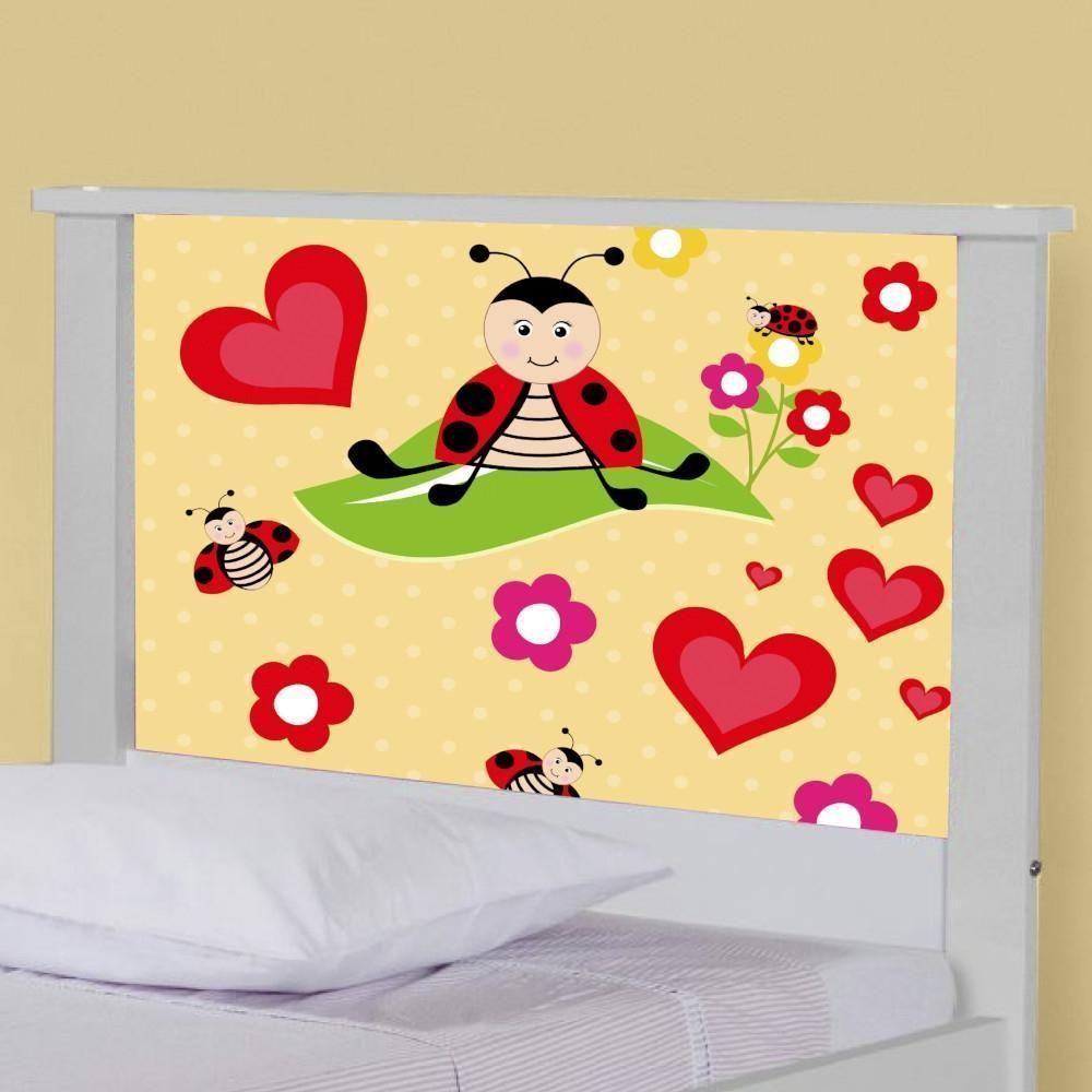 Bicama Juvenil Adesivada Joaninha Com Colchões - 4