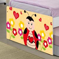 Bicama Juvenil Adesivada Joaninha Com Colchões - 5