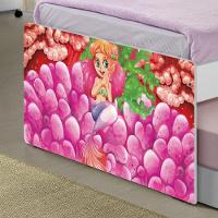 Bicama Juvenil Adesivada Sereia E Corais Com Colchões - 5