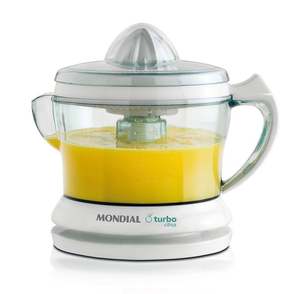 Espremedor Mondial Turbo Citrus E-01 220v Branco/verde - 2