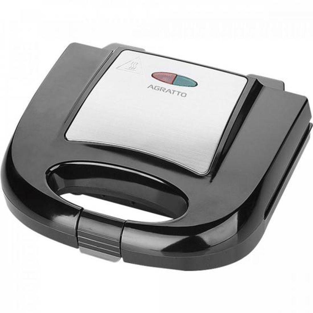 Sanduicheira &amp; Grill Inox 2 Si01 110v Agratto - 1