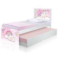 Bicama Juvenil Com Cabeceira Adesivada Unicórnio - 2