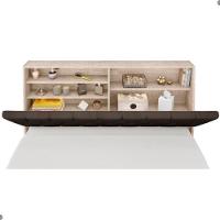 Cabeceira Box Casal Isis Amarula Com Capitonê Marrom - 4