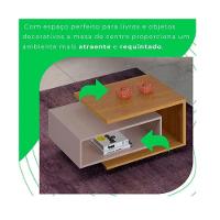 Mesa De Centro Diva Jcm Movelaria - Nature/off - 4