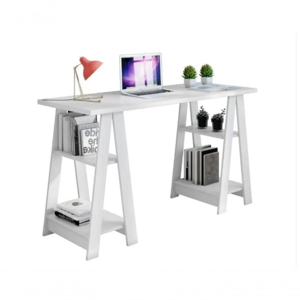 Escrivaninha Vigor Jcm Movelaria - Branco - 2