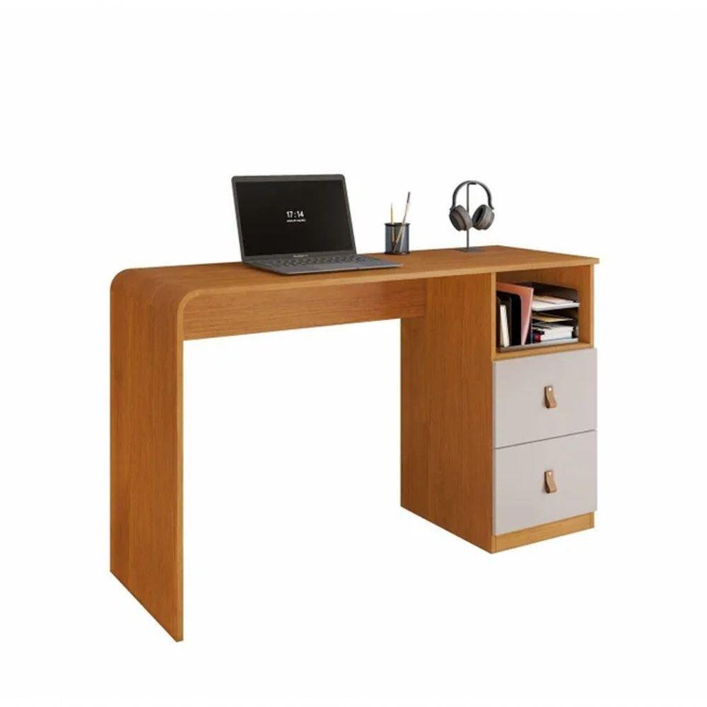 Escrivaninha Alice Jcm Movelaria - Cinamomo/off - 1