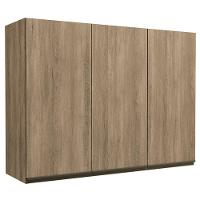 Armario Aereo 3 Portas 120 Cm Mdp Maxxi G766 Kappesberg Nogal - 1