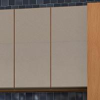 Armario Aereo 2p Vidro 80 Cm Mdp Maxxi G765 Kappesberg Canela - 2