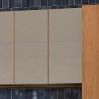 Armario Aereo 2p Vidro 80 Cm Mdp Maxxi G765 Kappesberg Canela - 5