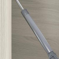 Armario Aereo E Balcao 1 Porta 2 Gavetas Vidro Mdf Kali Nicioli Bianco Toq Branco Uv - 8