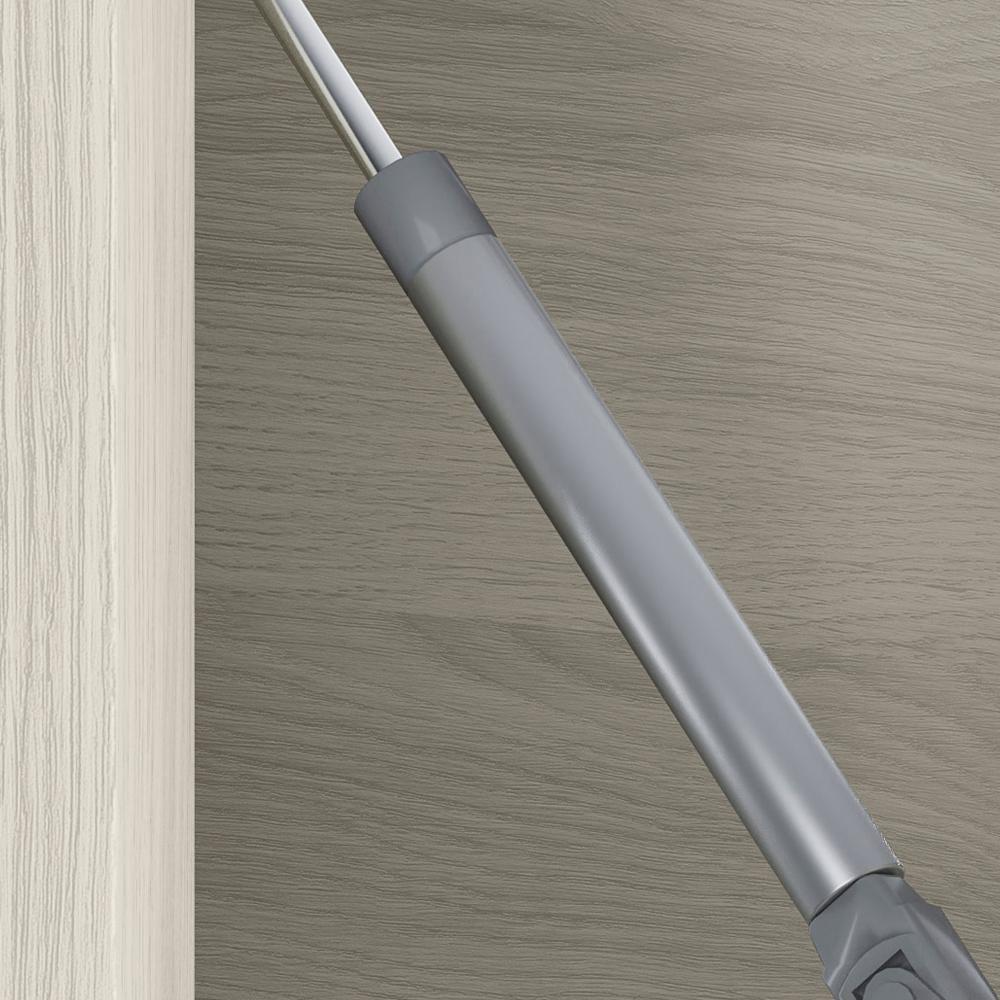 Armario Aereo E Balcao Em Vidro 1 Porta 2 Gavetas 80cm Mdf Kali Nicioli Bianco Toq - 8