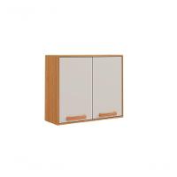 Armário Aéreo Napoles 80cm 2 Portas - Itatiaia Cinamomo-off White - 1