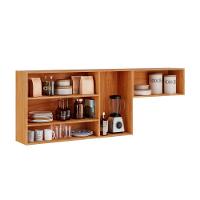 Armário Aéreo De Cozinha 3 Portas 1 Nicho Vegas - Itatiaia Cinamomo-off White - 3