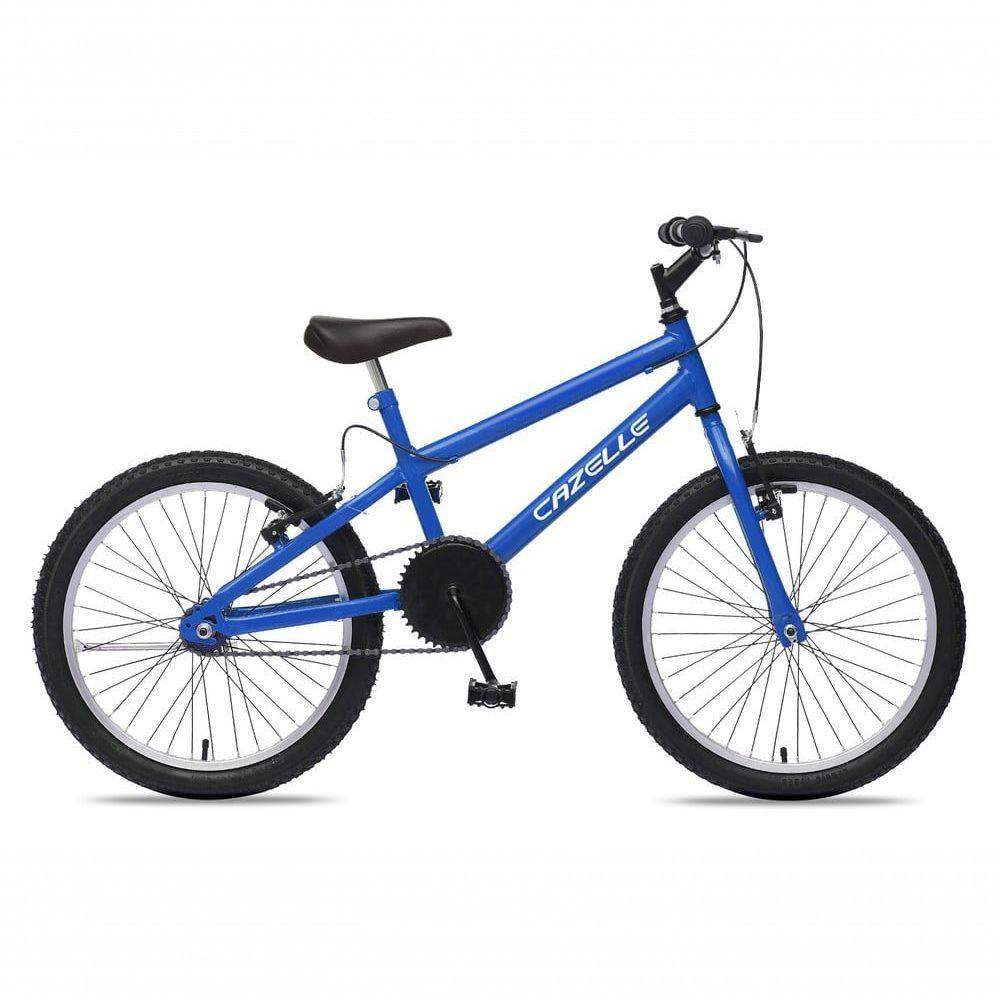 Bicicleta Cazelle Aro 20 Sem Marchas Freios V-brake Colli Azul - 1
