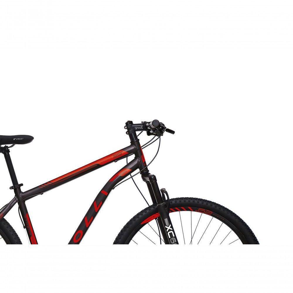 Bicicleta Athena Aro 29 Em Aço Com 21 Marchas Colli Preto Fosco-vermelho - 2
