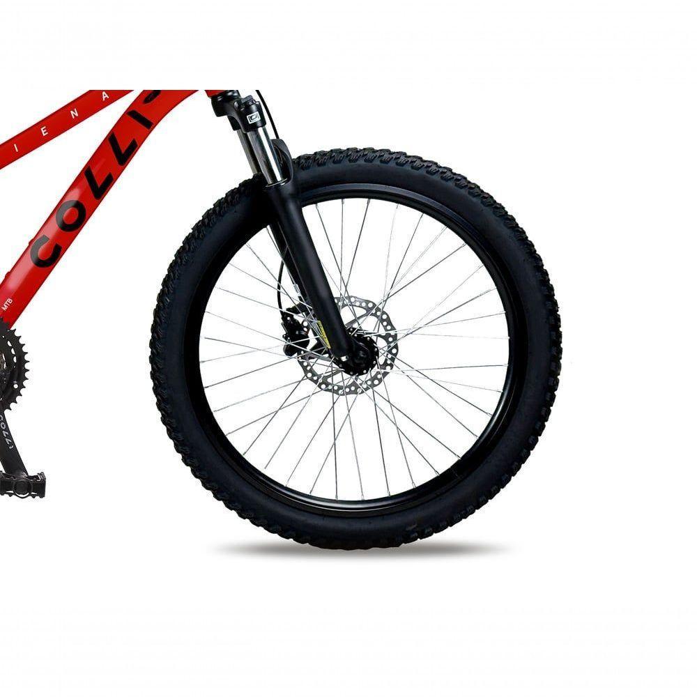 Bicicleta Colli Siena Aluminio Aro 26 Disco-shimano 21v Vermelho - 4