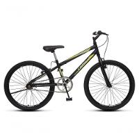 Bicicleta Force 1 Aro 24 Sem Marchas Freios V-brake Preto - 1