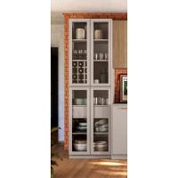 Cristaleira 4 Portas Em Vidro Essence 230cm - Itatiaia Fendi - 4