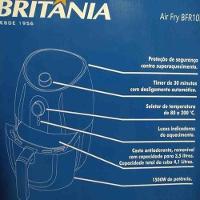 Fritadeira Eletrica Britania 4,1 Litros Sem Oleo Air Fryer Bfr10p 220V Preto - 3