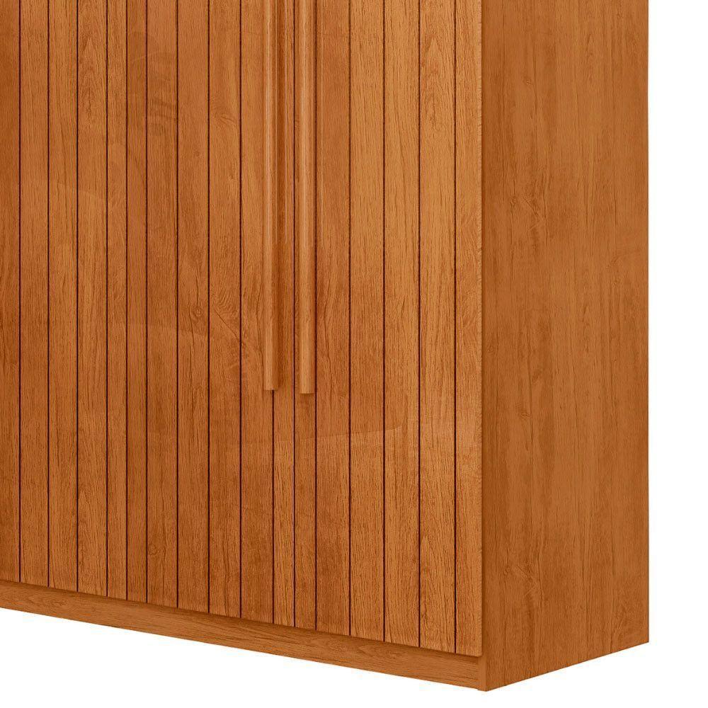 Guarda Roupa Casal Marrocos Mdf 8 Portas Moderna Mobília Naturalle - 7
