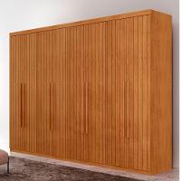 Guarda Roupa Casal Marrocos Mdf 8 Portas Moderna Mobília Naturalle - 1