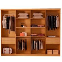 Guarda Roupa Casal Marrocos Mdf 8 Portas Moderna Mobília Naturalle