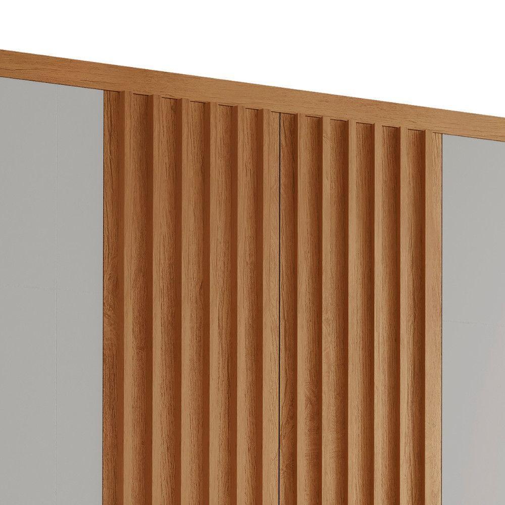 Guarda Roupa Casal Orion Mdf 6 Portas E 6 Gavetas Moderna Naturalle/off White - 8