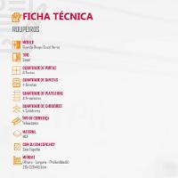 Guarda Roupa Casal Heros Com 8 Portas E 4 Gavetas Moderna Naturalle - 5