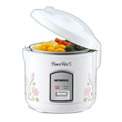 Panela Elétrica de Arroz Mondial NPE-05-5X Bianca Rice 5 Xícaras 400W Branco 220V