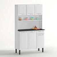 Kit Cozinha Rose Compacta Itatiaia Em Aço 6 Portas 1 Gaveta Branca I3G1-105 - 1