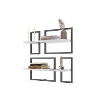 Lego C/ 4 Prateleiras Paris Branco - 2