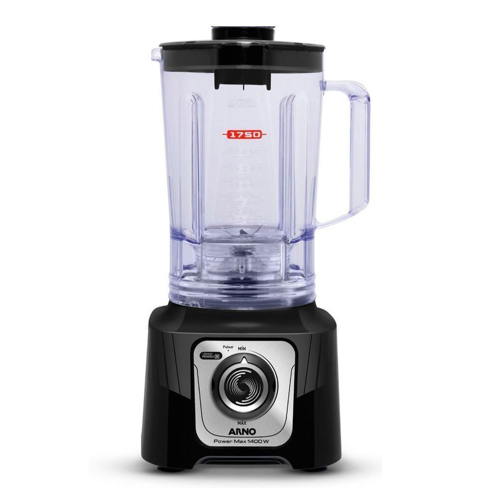 Liquidificador Arno Power Max Ln65 Com 15 Velocidades E Jarra 3,1 Litros Preto 220V - 1