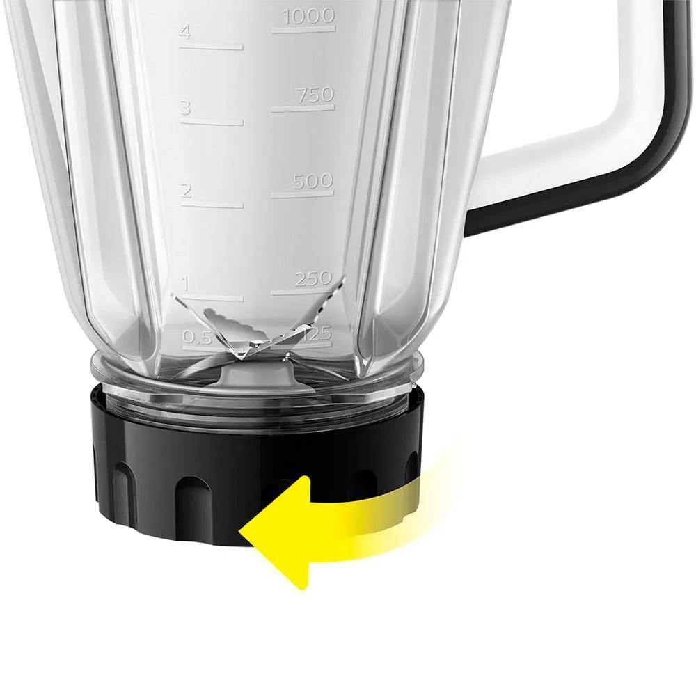 Liquidificador Philips Walita Ri2242/91 Jarra Inquebrável 1200w Preto 110V - 4
