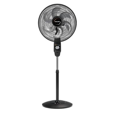 Ventilador de Coluna Mallory 126W 40cm 6 Pás 3 Velocidades Preto 110V
