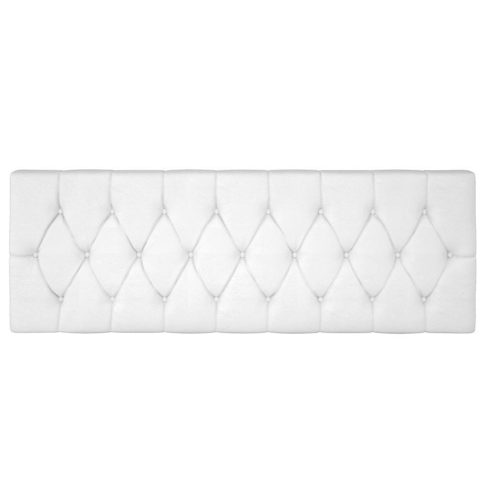 Cabeceira Box Isabella Queen Malbec Captonê Branco - 5