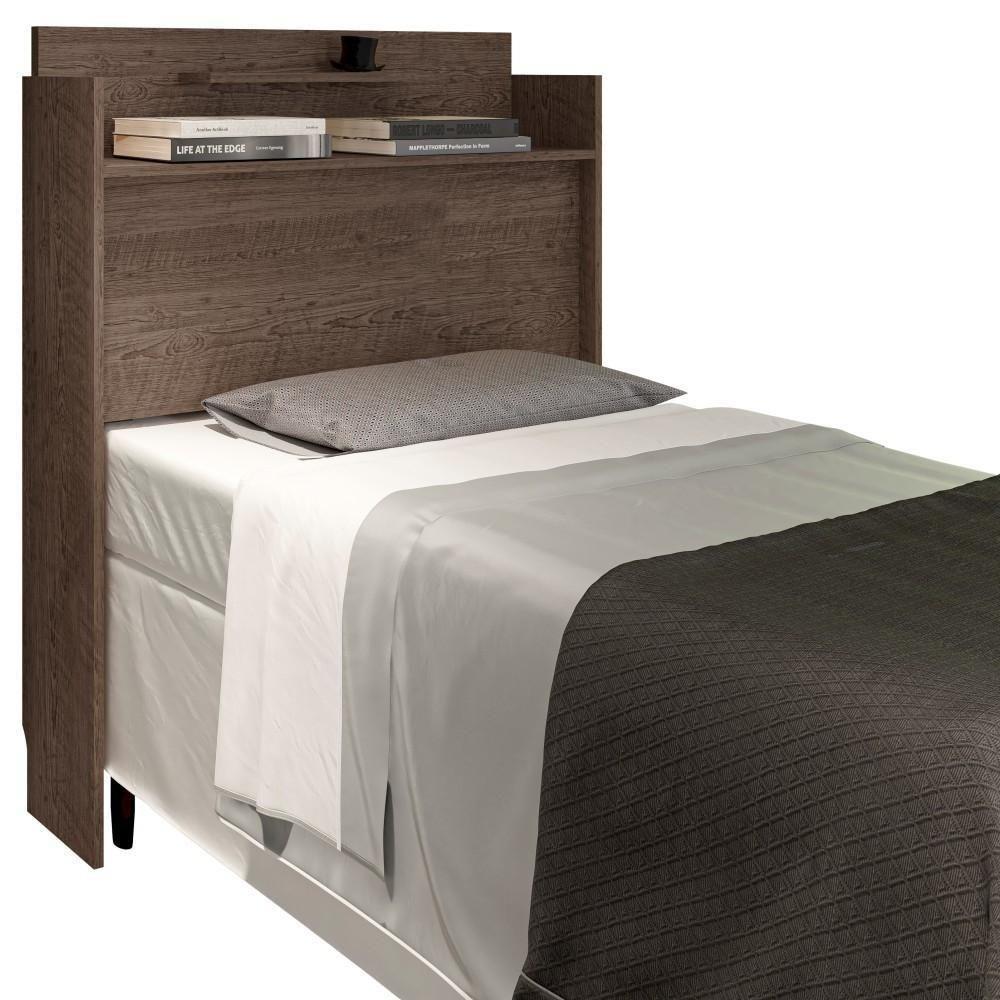 Cabeceira Box Solteiro Austin Chocolate - 2