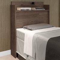 Cabeceira Box Solteiro Austin Chocolate - 1