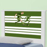 Bicama Juvenil Adesivada Futebol Jogador Com Colchões